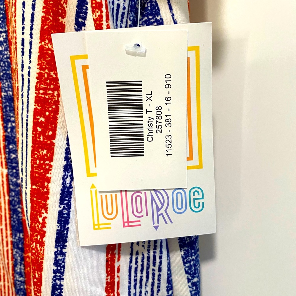 Red White and Blue Americana LuLaRoe Christy